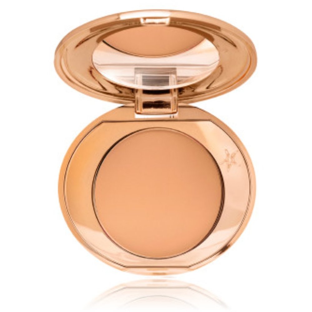 ✔️Charlotte Tilbury #3 TAN Airbrush Flawless Finish Setting Powder (Travel)